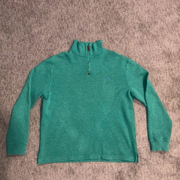Polo Ralph Lauren Other - POLO by Ralph Lauren Men’s Quarter Zip Pullover in Green Size L